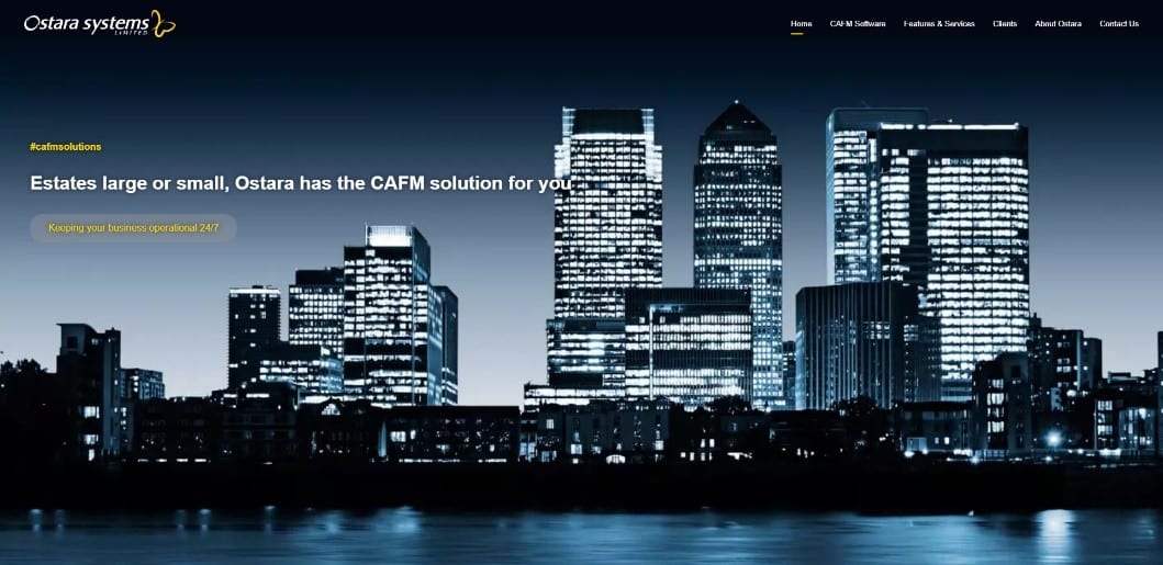 Ostara's New CAFM Software Website